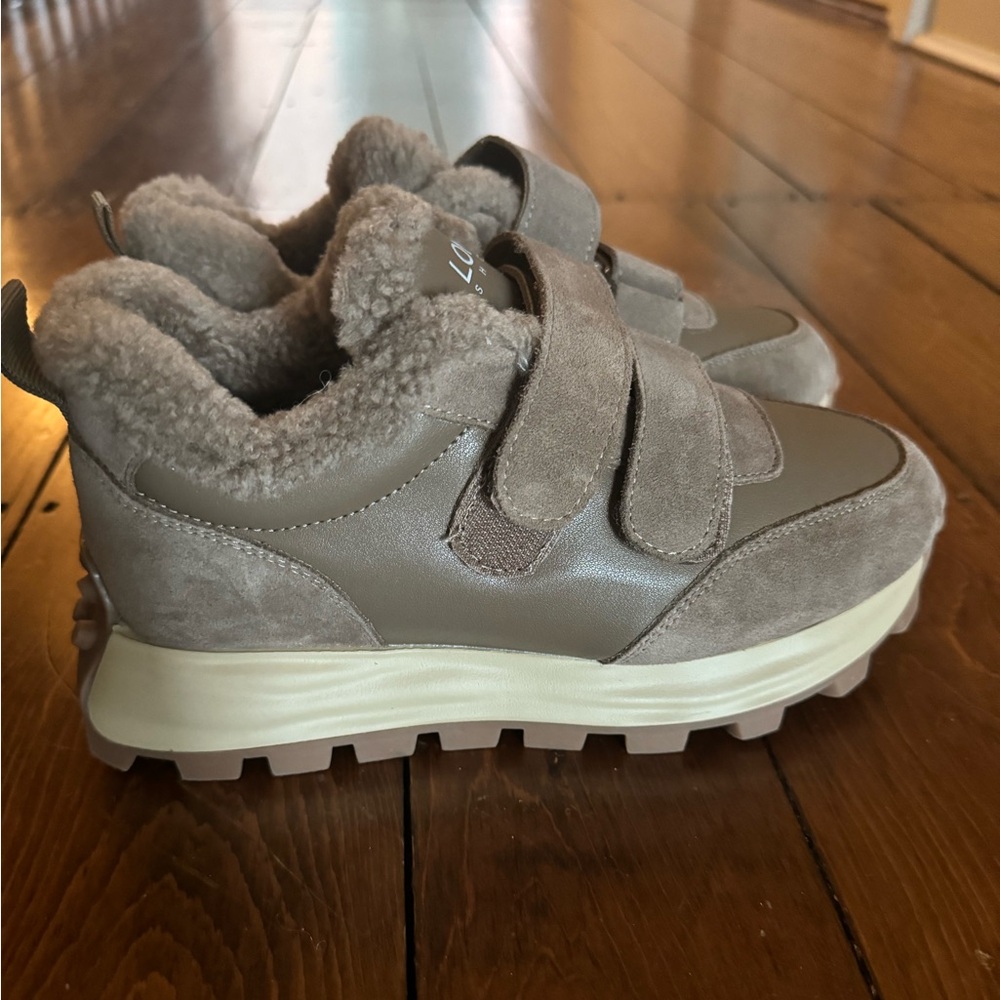 Brand new, never worn, still in box Lonza Bimberi Beige sneakers